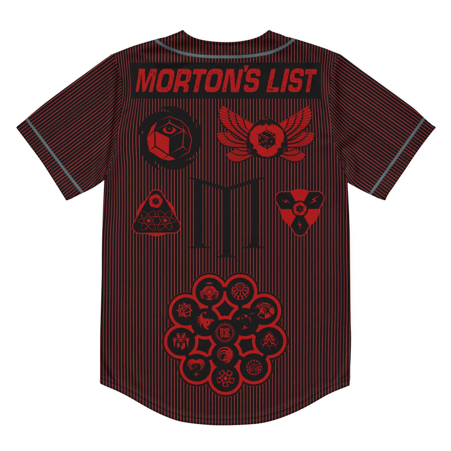Red Team Baseball Jersey
