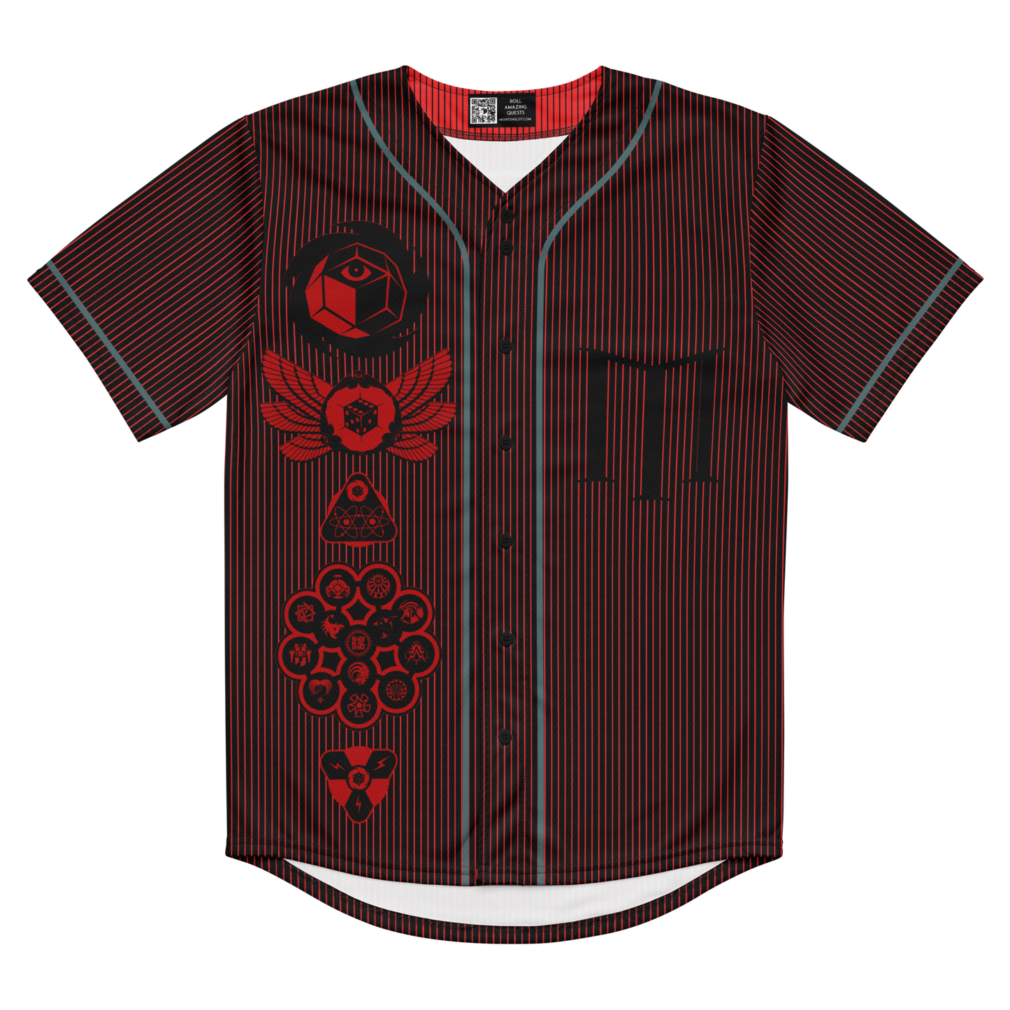 Red Team Baseball Jersey