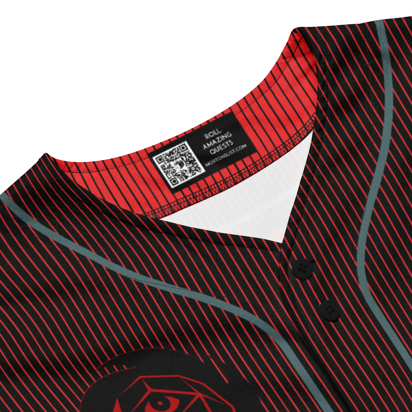 Red Team Baseball Jersey
