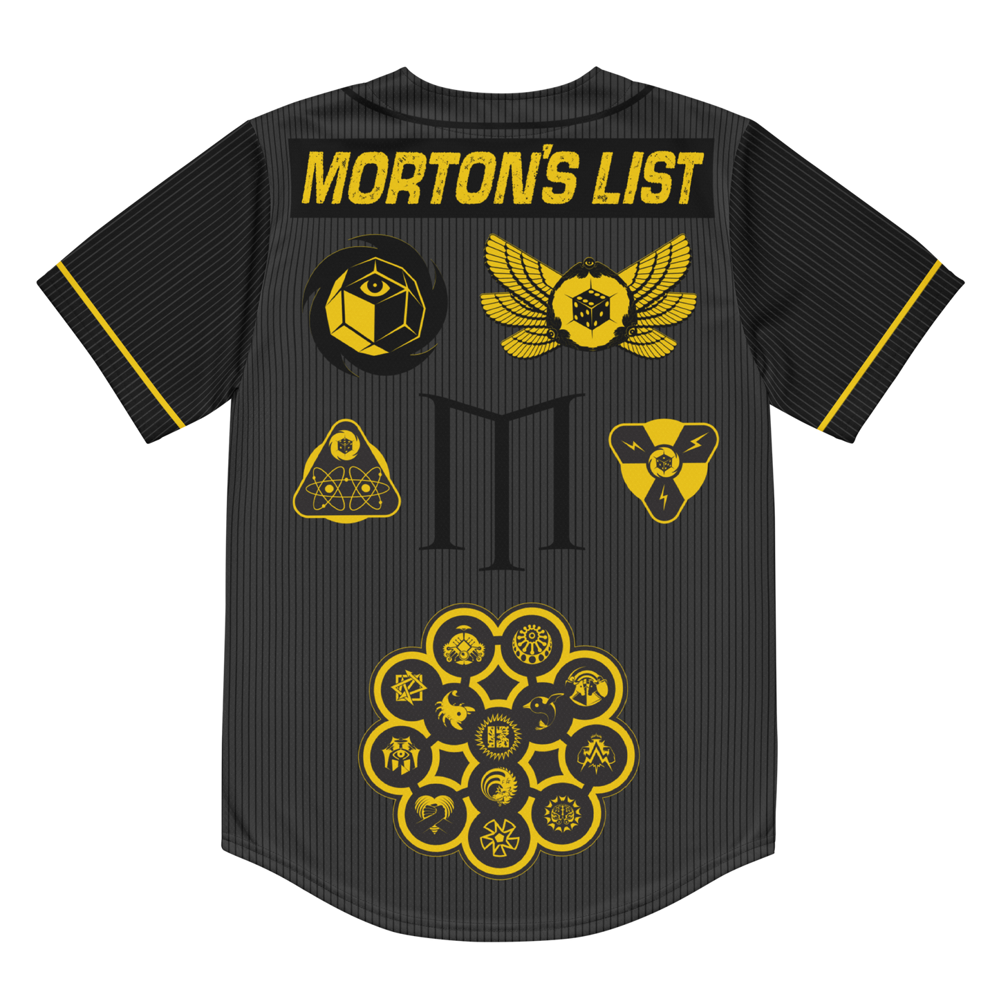 Golden Wheel Baseball Jersey